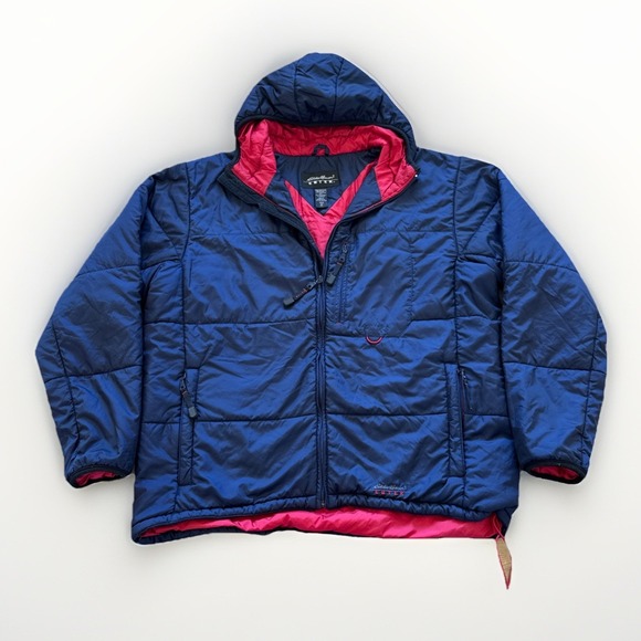 Vintage Eddie‎ Bauer Jacket Mens XL Tall EBTEK Gorpcore Blue Y2K Retro